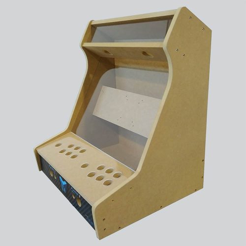 Bartop 19 con perforaciones y metacrilato