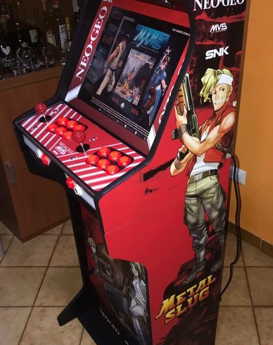 Bartop + stand Metal Slug Neo Geo 19in