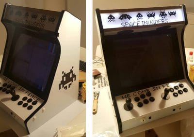 Customized Bartop Space Invaders 19″