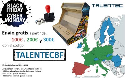 Blog Black Friday y Cyber Monday: cupón para gastos de envío gratis