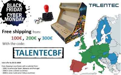 Black Friday and Cyber Monday: free shipping coupon