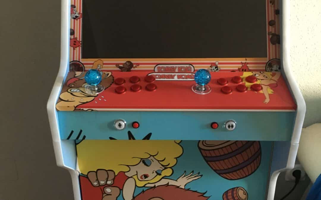 Bartop + Stand with custom design by Donkey Kong