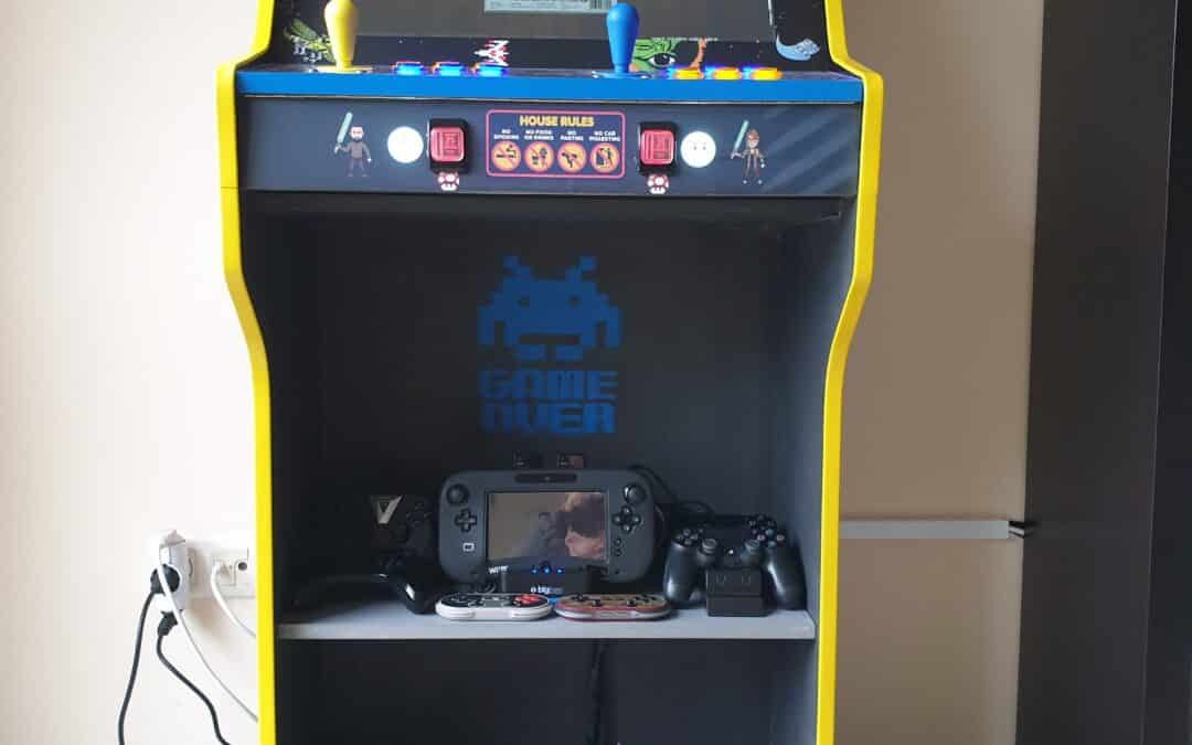 Bartop 24&Prime; et socle sans porte avec 1 étagère et design personnalisé