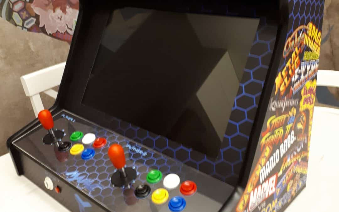 Bartop 24″ with MAME vinyl and Button Kit One of Each