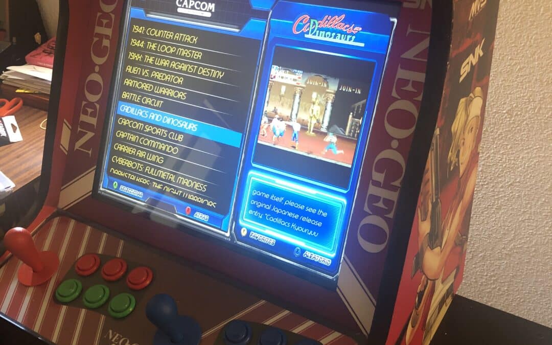 Bartop 19″ with Metal Slug Vinyl