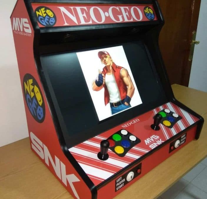 Bartop 24 “con design personalizzato NEO GEO