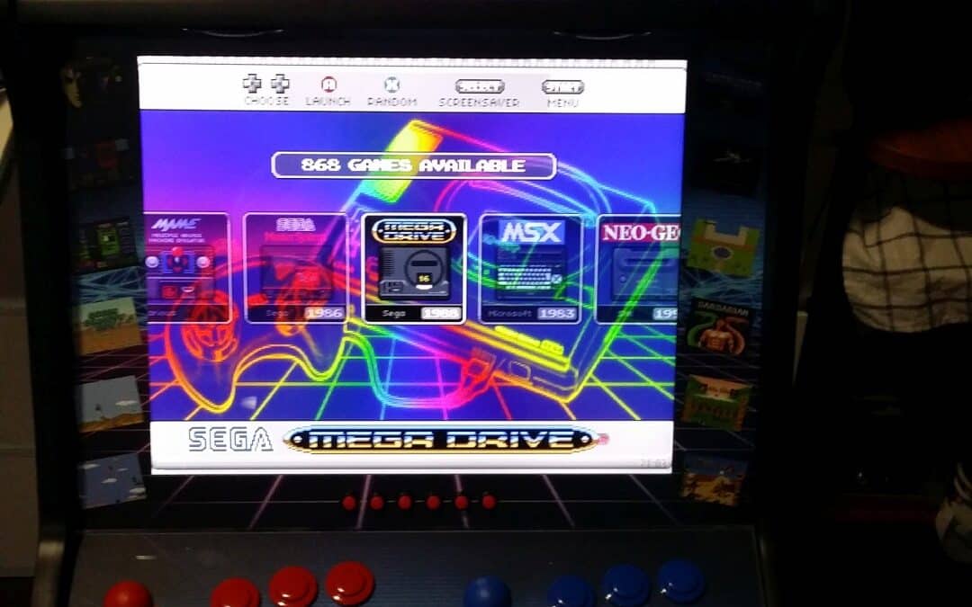 Bartop 19″ with custom design