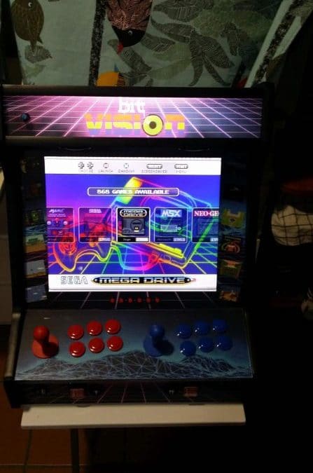 Bartop 19&Prime; avec un design personnalisé
