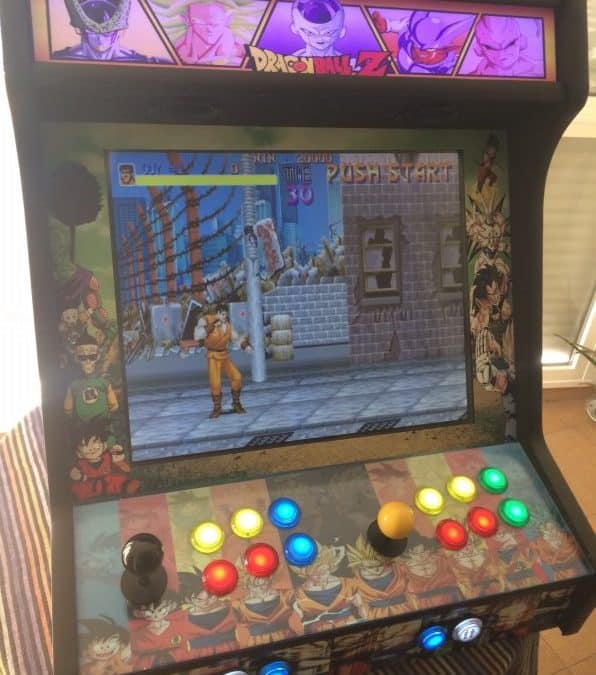 Bartop 19″ avec un design personnalisé de Dragon Ball Z