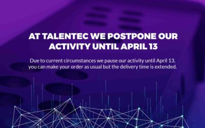 Blog AT TALENTEC WE POSTPONED OUR ACTIVITY UNTIL APRIL 13