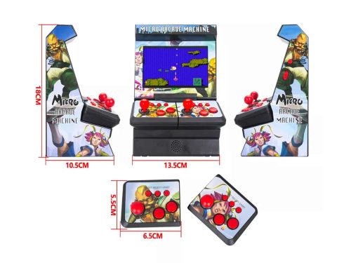 900003001 4 Micro Arcade Machine. 300 juegos. LCD 43″. Mandos