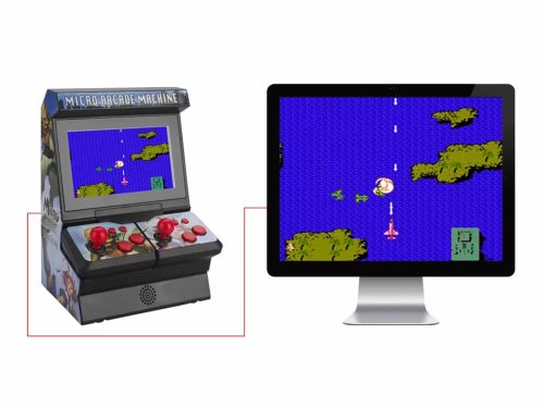 900003001 5 Micro Arcade Machine. 300 juegos. LCD 43″. Mandos