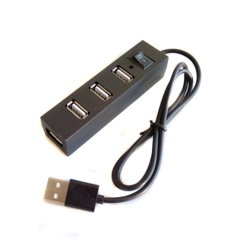 Hub USB 4 puertos con interruptor