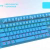 Clavier mécanique RGB, filaire, FOREV FV-Q301. 87 touches EN